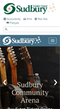 Mobile Screenshot of greatersudbury.ca